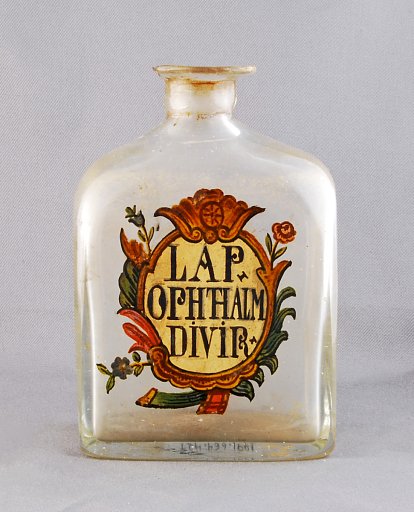 Apothecary Bottle, LAP OPHTHALM DIVIR