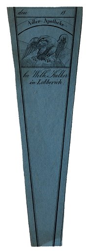 Prescription Label, Adler Apotheke bei With Kalker in Lobberich
