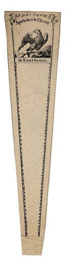 Prescription Label, Apotheke v. G.P. Kroll in Saarlouis