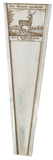 Prescription Label, Zur Hirsch - Apotheke bei C. Schlienkamp