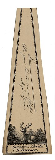 Prescription Label, Apotheke in Schwelm