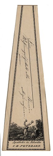 Prescription Label, Apotheke in Schwelm