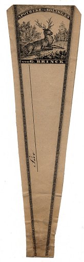 Prescription Label, Apotheke in Solingen von G. Brinck