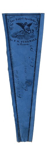 Prescription Label, Engel Apotheke