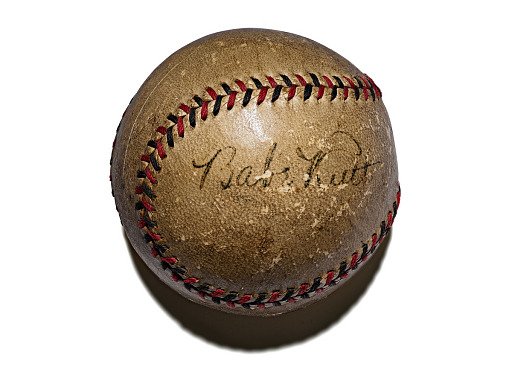 Babe Ruth Autographed Baseball