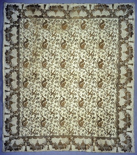 1790 - 1810 Block-printed Reversible Quilt