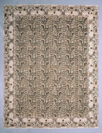 1790 - 1810 Block-printed Counterpane