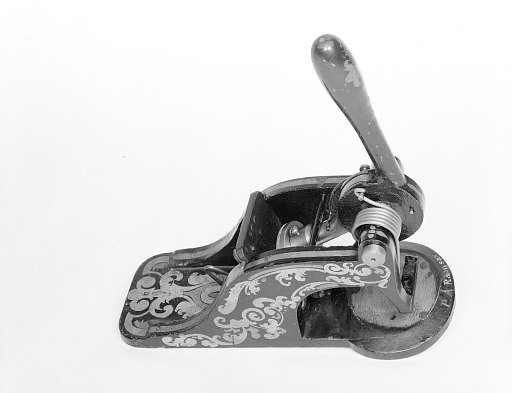 Patent Model for a Hand Stamp