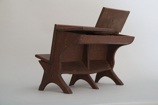 James Russell's 1871 School Desk and Seat Patent Model