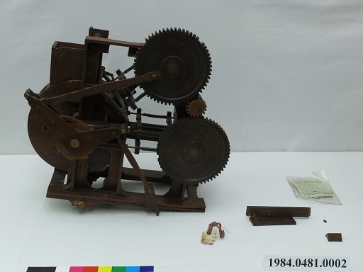 patent model, brick machine
