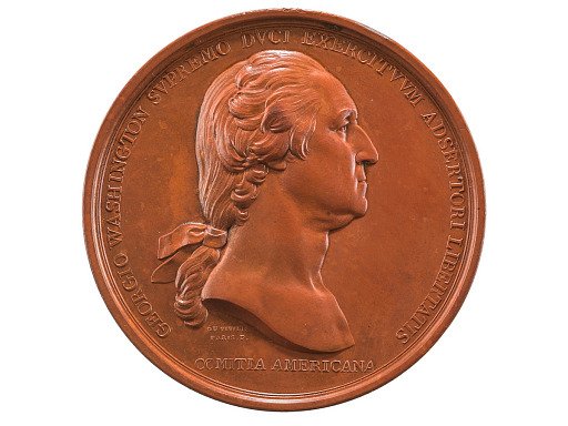 George Washington Before Boston, United States, 1790 (U.S. Mint)