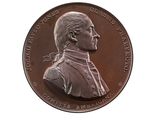 John Paul Jones, Bonhomme Richard vs. Serapis, United States, 1779 (U.S. Mint copy dies)