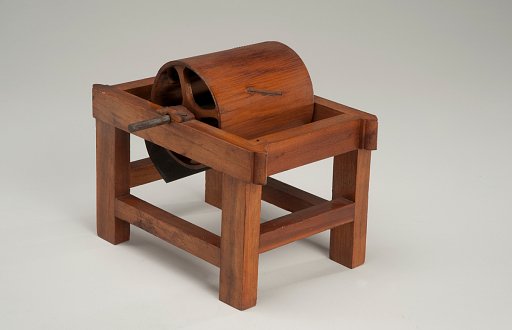 Patent model for perforating machine
