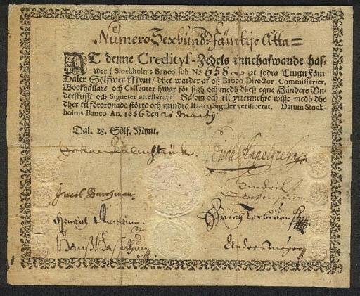 25 Daler Bank Note