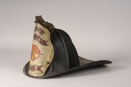 Fire Helmet, "Asst. Chief D.S.F."