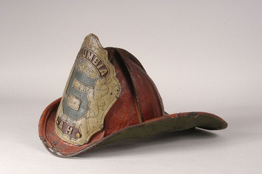 Fire Helmet, "Columbia 5 A.H."