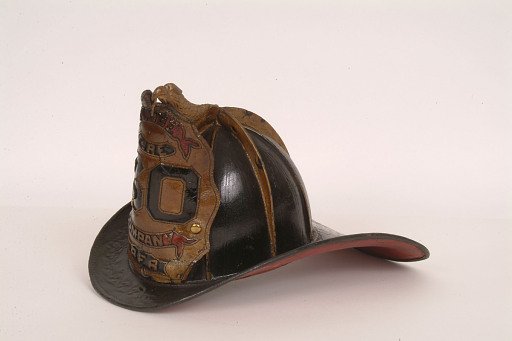Fire Helmet, "Globe Fire Company"