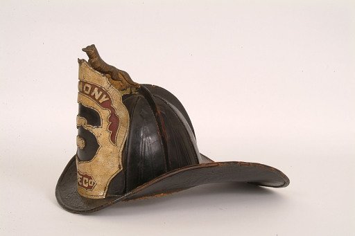 Fire Helmet, "Harmony 6 Fire Co."