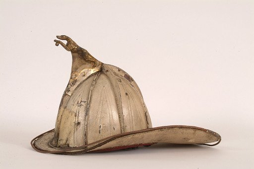 Fire Helmet, "W. I. N."