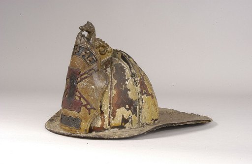 Fire Helmet, "Empire Hook & Ladder Co. No. 1"