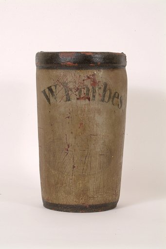 Fire Bucket, "W. Forbes"