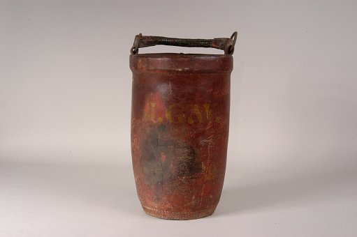 Fire Bucket, "J.G.W. of M.F. Co."