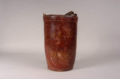 Fire Bucket, "J.G.W. of M.F. Co."