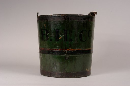 Fire Bucket, "B.H. Co. No. 11"