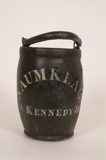 Fire Bucket, "Naumkeag S. Kennedy Jr."