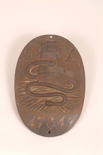 Fire Association of Philadelphia Fire Mark