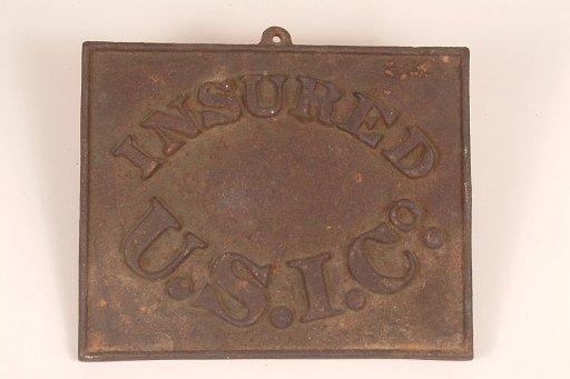 United States Insurance Company Fire Mark