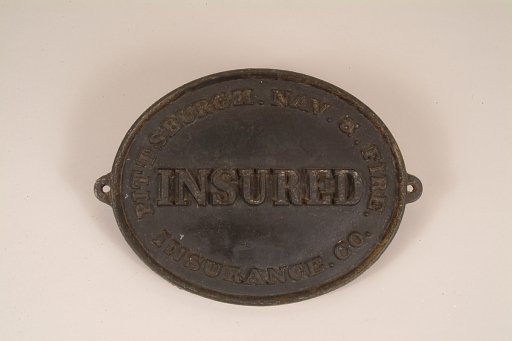 Pittsburgh Navigation and Fire Insurance Company Fire Mark
