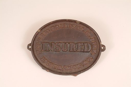 Pittsburgh Navigation and Fire Insurance Company Fire Mark