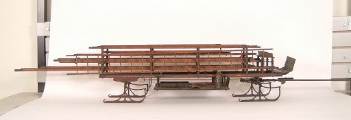 Hook and Ladder Model, "Company No. 1" City Service Truck Sled