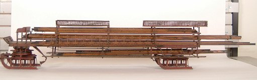 Hook and Ladder Model, "Mt. Guyout" City Service Truck Sled