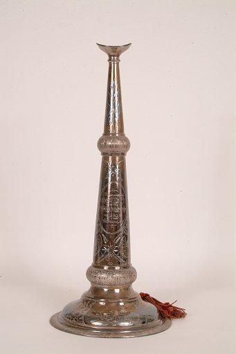 Presentation Trumpet "Fireman's Exempt Association"