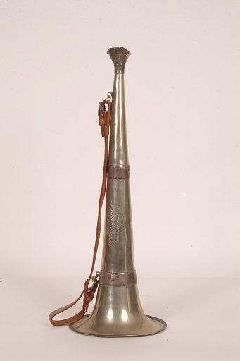 Presentation Trumpet, "Weccacoe Hose Co."