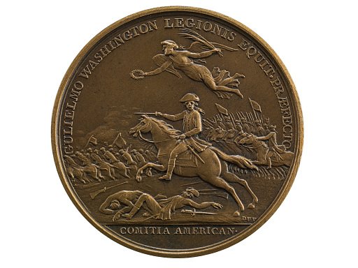 William Washington at the Cowpens, France, 1781 (Original dies)