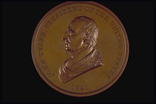 Indian Peace Medal, John Tyler, United States, 1841