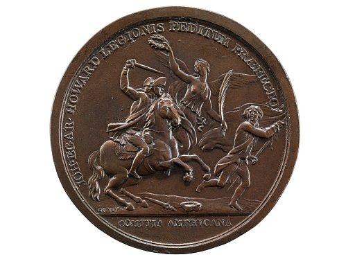 John Eager Howard at the Cowpens, France, 1781 (Original dies)