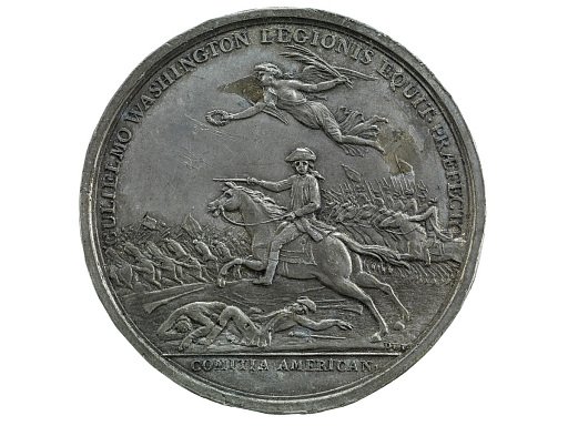 William Washington at the Cowpens, France, 1781 (Obverse die trial on thin planchet)
