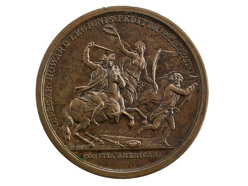 John Eager Howard at the Cowpens, France, 1781 (Original dies)