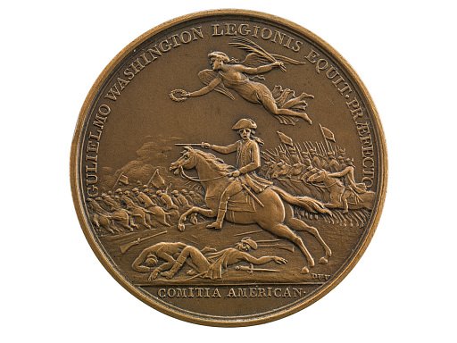 William Washington at the Cowpens, France, 1781 (Original dies)