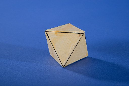Polyhedron Model by Martin Berman, Regular Octahedron