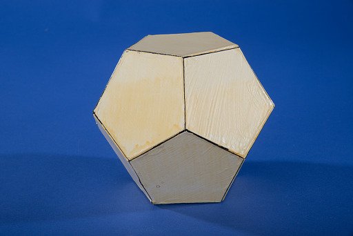 Polyhedron Model by Martin Berman, Regular Dodecahedron