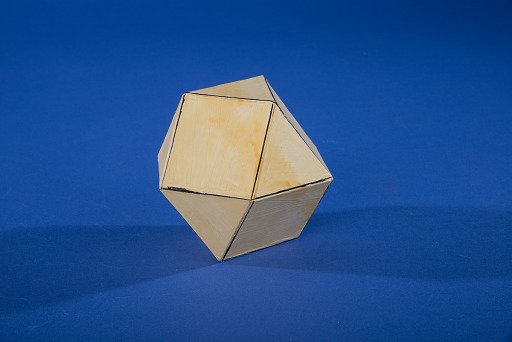 Polyhedron Model by Martin Berman, Cuboctahedron