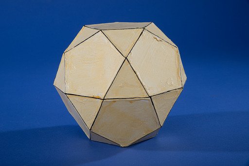 Polyhedron Model by Martin Berman, Icosododecahedron
