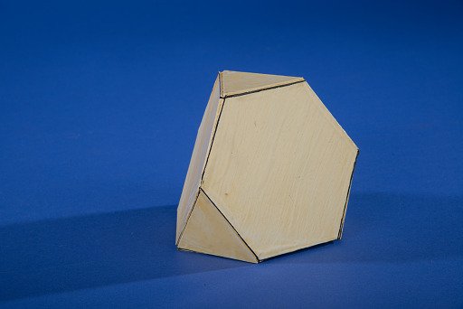 Polyhedron Model by Martin Berman, Truncated Tetrahedron