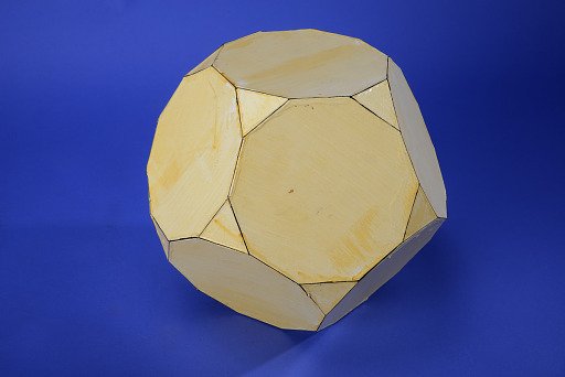 Polyhedron Model by Michael Berman,Truncated Dodecahedron