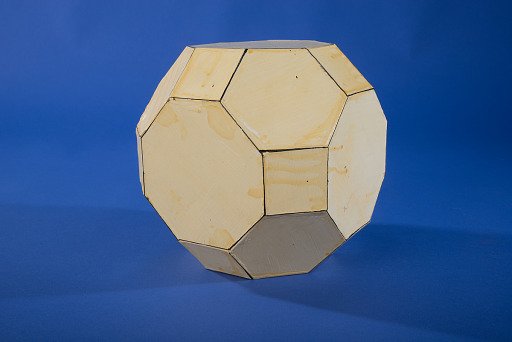 Polyhedron Model by Martin Berman, Truncated Cuboctahedron